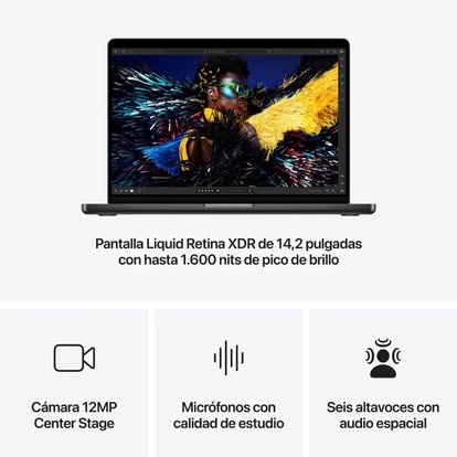Los chips M4, M4 Pro y M4 Max  convierten la MacBook Pro e…